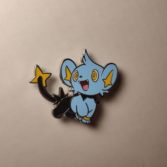 Pokemon TCG Shinx Enamel Pin Official Nintendo Lapel Badge Brooch Figure - Picture 1 of 3